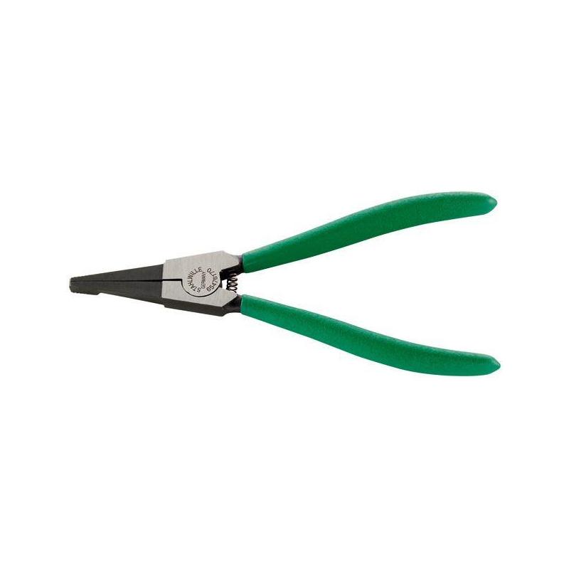 6547 6 170 - Szczypce montażowe do pierścieni osadczych w kształcie podkowy, do zabezpieczeń wałów, szczęki polerowane, 170 mm 6547 6 170 - Szczypce montażowe do pierścieni osadczych w kształcie podkowy, do zabezpieczeń wałów, szczęki polerowane, 170 mm