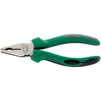 6501 3 180 - Szczypce uniwersalne, szczęki polerowane, 180 mm