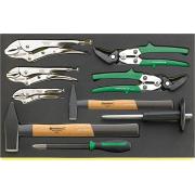 1120/3 TCS - Moduł narzędzi do karoserii do VW/Audi (9 szt.), wkładka piankowa