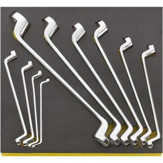 TCS 20/10, 6x7-30x32 mm - Moduł kluczy oczkowych głębokoodsadzonych STABIL, 6x7 - 30x32 mm (10 szt.), wkładka piankowa