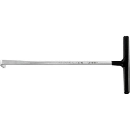 12763 - Hak do zawieszeń gumowych, rękojeść typu T, 220 mm 12763 - Hak do zawieszeń gumowych, rękojeść typu T, 220 mm