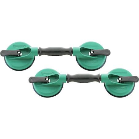 10352 - Uchwyt przyssawkowy podwójny do szyb, Ø120 mm 10352 - Uchwyt przyssawkowy podwójny do szyb, Ø120 mm