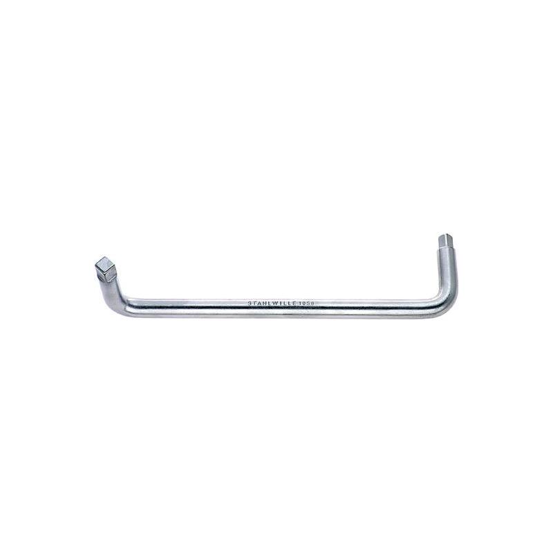 1058 - Klucz do obsługi układu smarowania, wygięty, Peugeot, Renault, 8 x 10 mm 1058 - Klucz do obsługi układu smarowania, wygięty, Peugeot, Renault, 8 x 10 mm