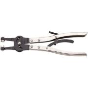 10623/1 - Szczypce do opasek z obrotowymi końcówkami chwytającymi, 290 mm