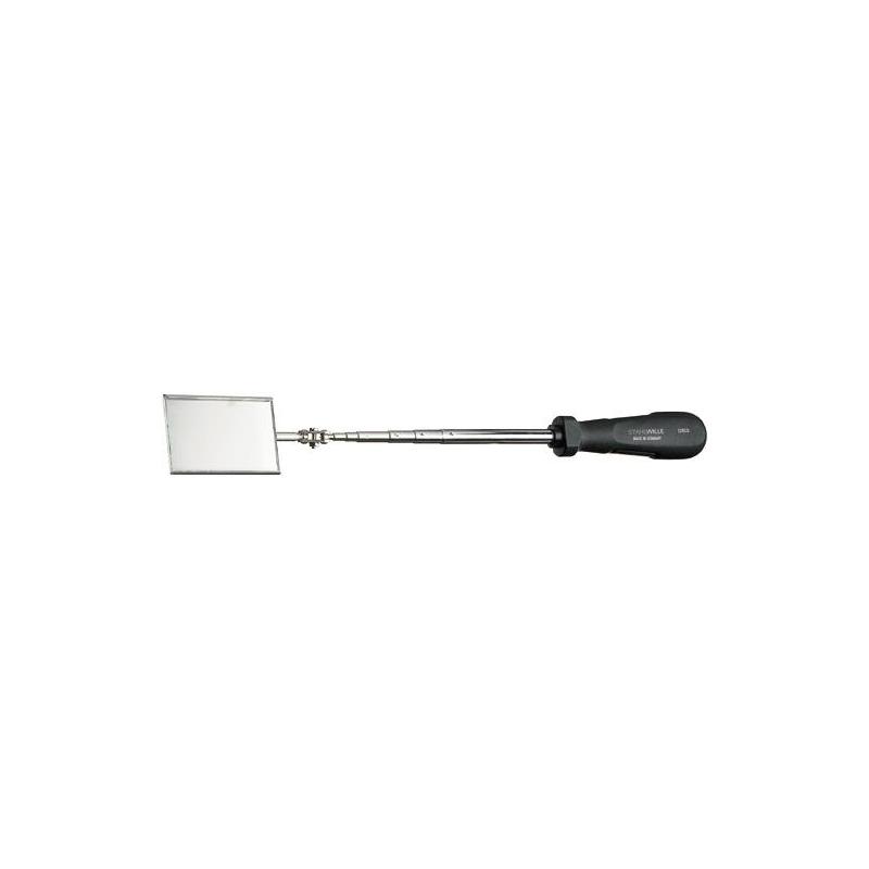 12920N - Lusterko teleskopowe prostokątne, 65x43 mm 12920N - Lusterko teleskopowe prostokątne, 65x43 mm