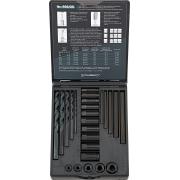 905/25 - Zestaw narzędzi do wykręcania urwanych śrub, M5 - M16, 3/16" - 5/8" (25 szt.)