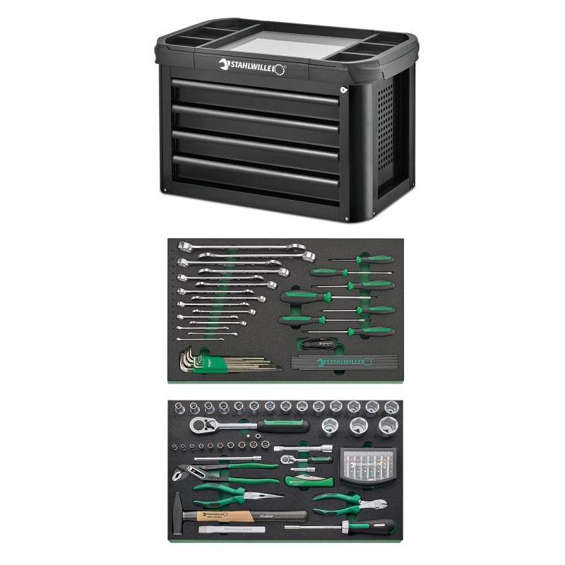 93 TOP BOX/130 - Zestaw 130 narzędzi, 2 moduły, w skrzynce 93 TOP BOX 93 TOP BOX/130 - Zestaw 130 narzędzi, 2 moduły, w skrzynce 93 TOP BOX