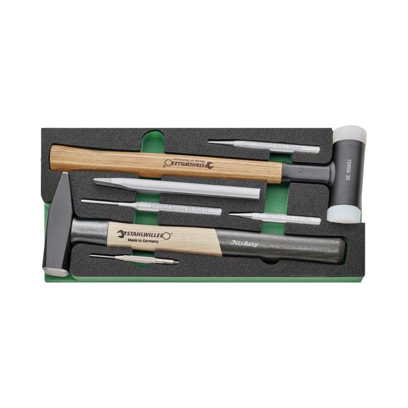 TCS 6 821/7 - Moduł narzędzi do pobijania (7 szt.), wkładka piankowa