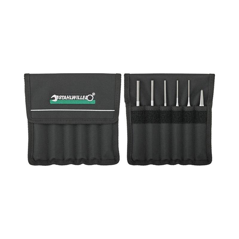 105-108/6T - Zestaw wybijaków, 2,5 - 6 mm + punktak 10 mm (6 szt.) 105-108/6T - Zestaw wybijaków, 2,5 - 6 mm + punktak 10 mm (6 szt.)