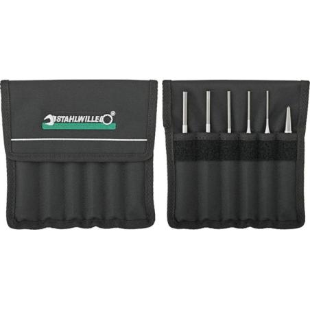 105-108/6T - Zestaw wybijaków, 2,5 - 6 mm + punktak 10 mm (6 szt.) 105-108/6T - Zestaw wybijaków, 2,5 - 6 mm + punktak 10 mm (6 szt.)