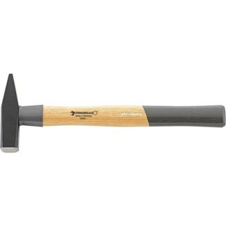 10961 200 G - Młotek ślusarski z trzonkiem z drewna hikorowego, 0,25 kg