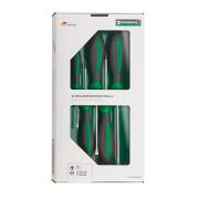 4686 - Zestaw 5 wkrętaków DRALL+ do śrub z rowkiem i Pozidriv, 3,5 - 6,5 mm, PZ1 - PZ2, 96469114