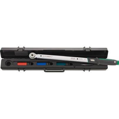 750NR/200/3/1 - Torque wrench 750NR/200 + 1/2" fine-tooth ratchet and wheel nut sockets 17, 19, and 21 mm, 96507216