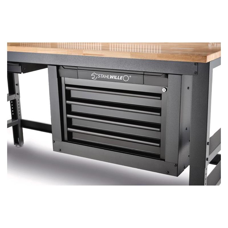 WB 630 - Workbench with wooden top 2m, 85010630