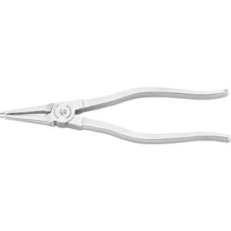6543 4 100 - Szczypce do pierścieni osadczych wewnętrznych, proste, szczęki chromowane, 8 - 13 mm