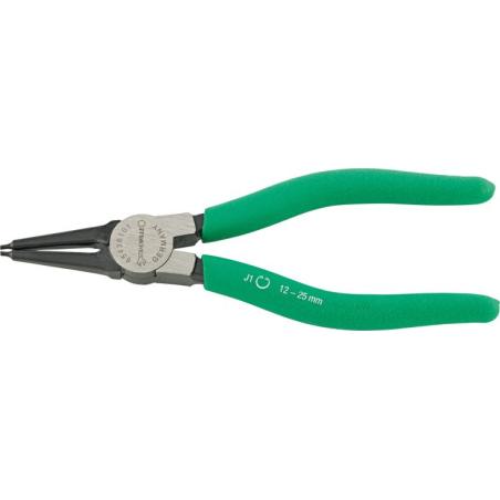 6543 6 101 - Szczypce do pierścieni osadczych wewnętrznych, proste, szczęki polerowane, 12 - 25 mm