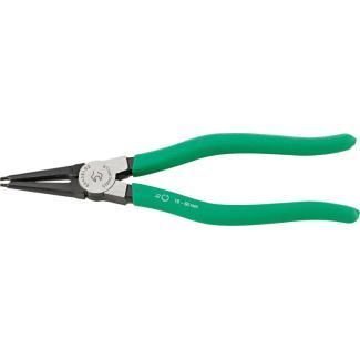 6543 6 102 - Szczypce do pierścieni osadczych wewnętrznych, proste, szczęki polerowane, 19 - 60 mm