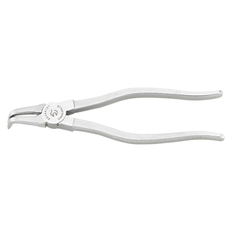 6544 4 141 - Szczypce do pierścieni osadczych wewnętrznych, odgięte 90°, szczęki chromowane, 85 - 140 mm