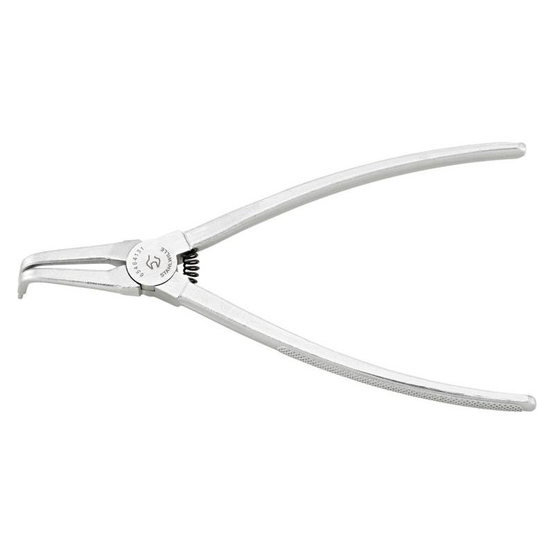 6546 4 131 - Szczypce do pierścieni osadczych zewnętrznych, odgięte 90°, szczęki chromowane, 40 - 100 mm