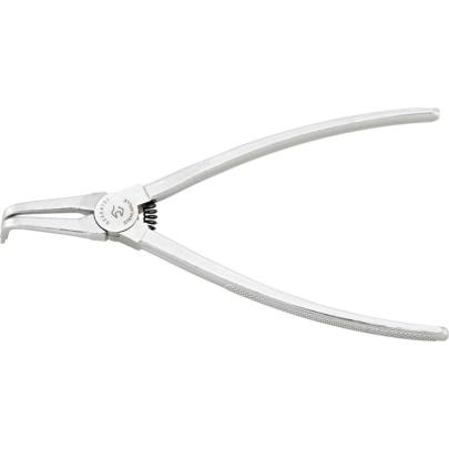 6546 4 131 - Szczypce do pierścieni osadczych zewnętrznych, odgięte 90°, szczęki chromowane, 40 - 100 mm