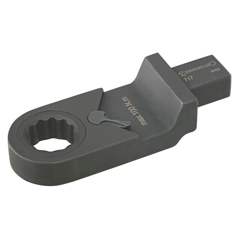 717/10 - Końcówka wtykowa oczkowa z grzechotką 9x12 mm, 10 mm, 58170110