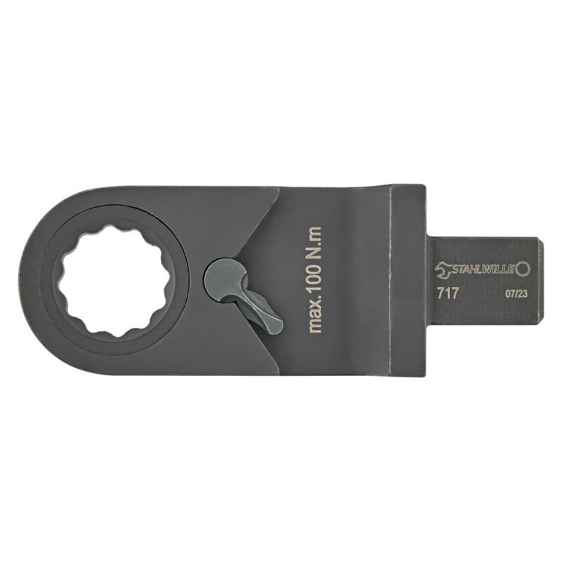 717/10 - Końcówka wtykowa oczkowa z grzechotką 9x12 mm, 10 mm, 58170110