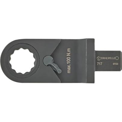 717/10 - Końcówka wtykowa oczkowa z grzechotką 9x12 mm, 10 mm, 58170110