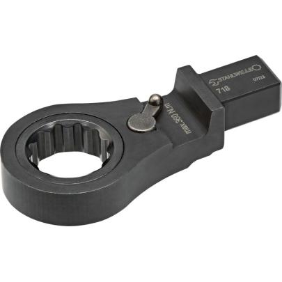 718/27 - Końcówka wtykowa oczkowa z grzechotką 14x18 mm, 27 mm, 58170227