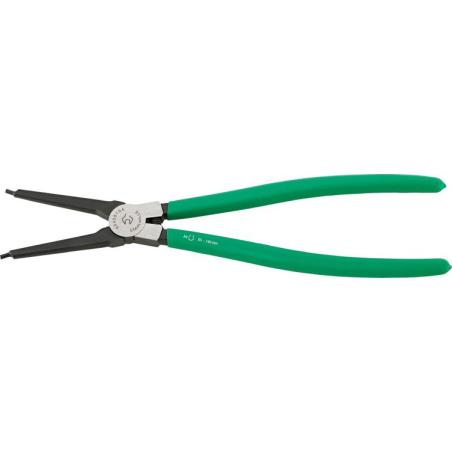 6545 6 104 - Szczypce do pierścieni osadczych zewnętrznych, proste, szczęki polerowane, 85 - 140 mm