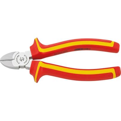 6720 4 160 VDE - Szczypce tnące boczne izolowane VDE, szczęki chromowane, 160 mm