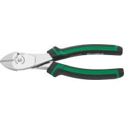 6721 1 180 - Szczypce tnące boczne, wzmocnione, szczęki chromowane, 180 mm