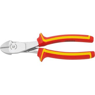 6721 4 200 VDE - Szczypce tnące boczne izolowane VDE, wzmocnione, szczęki chromowane, 200 mm