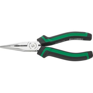 6730 1 160 - Szczypce półokrągłe, z ostrzem tnącym, proste, szczęki chromowane, 160 mm