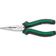 6730 1 160 - Szczypce półokrągłe, z ostrzem tnącym, proste, szczęki chromowane, 160 mm