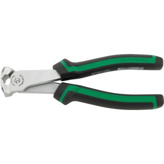 6770 1 160 - Szczypce tnące czołowe, wzmocnione, szczęki chromowane, 160 mm