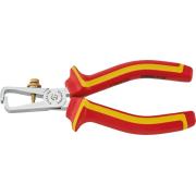 6780 4 160 VDE - Szczypce do zdejmowania izolacji izolowane VDE, szczęki chromowane, 160 mm