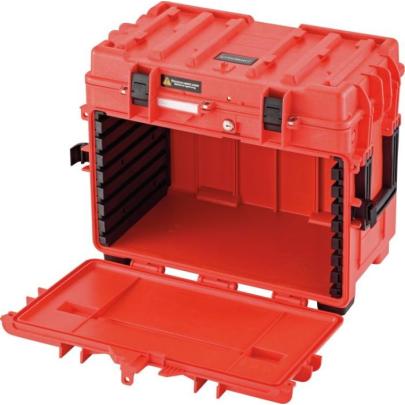 13217 LR K - Skrzynia narzędziowa na kółkach, ładowność 60 kg, czerwona, 81091334