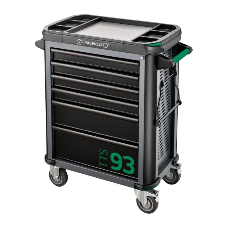 93/206QR - Zestaw 207 narzędzi, 5 modułów, w wózku narzędziowym 93/6 A, 98830203