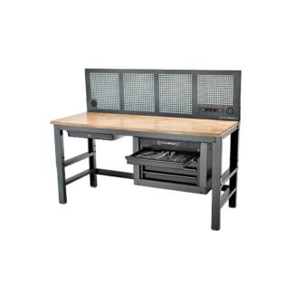 PR85010630 - Stół warsztatowy WB 630 z drewnianym blatem 2m + szuflada 93 TOP BOX